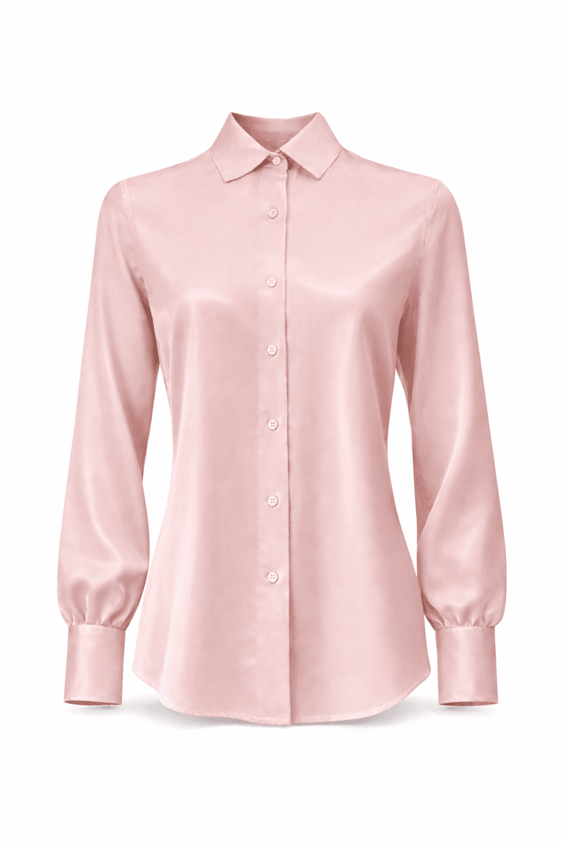 Amuse Silkebluse Classic PinkSS23