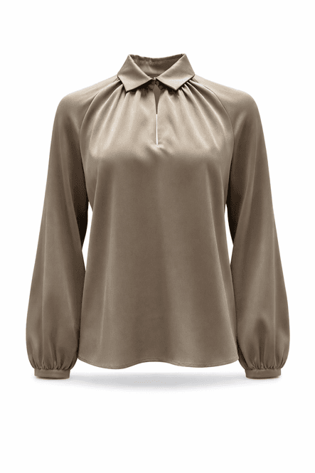 Hovedbilde Amuse Silkebluse Hilde 907CanvasSS26