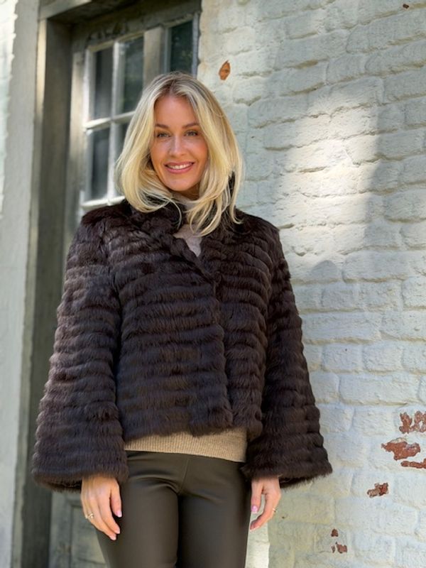 Amuse Jacket Victoria 110BrownAW26