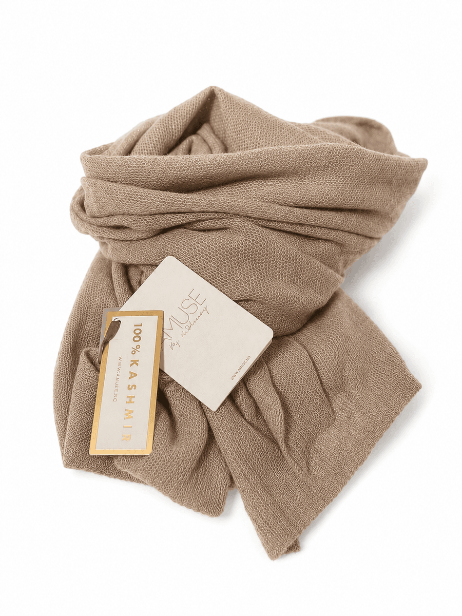 Amuse Knitted Scarf Evelina 105NougatAW26