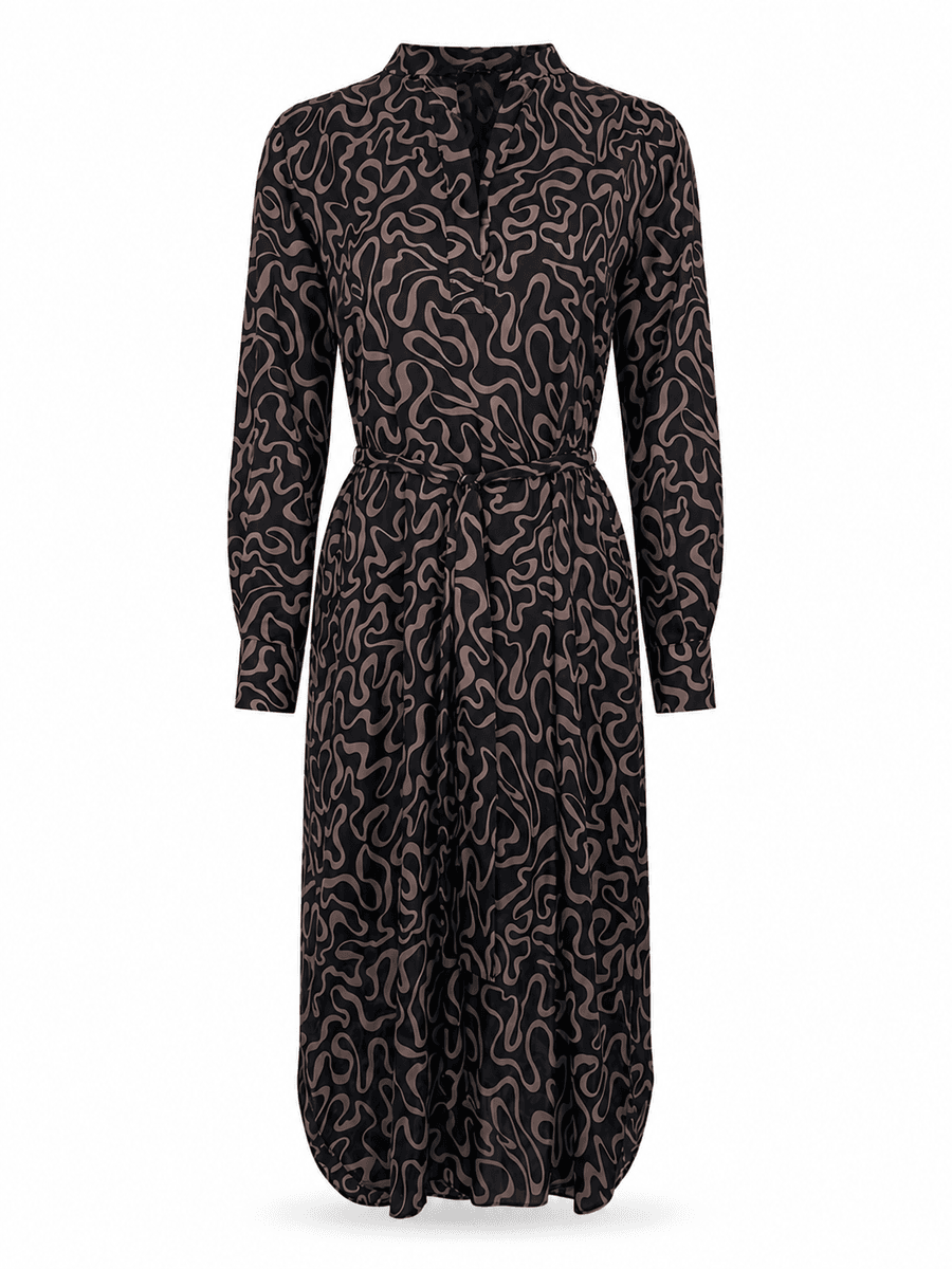 Amuse Kjole Amy 999BlackPrint SS26