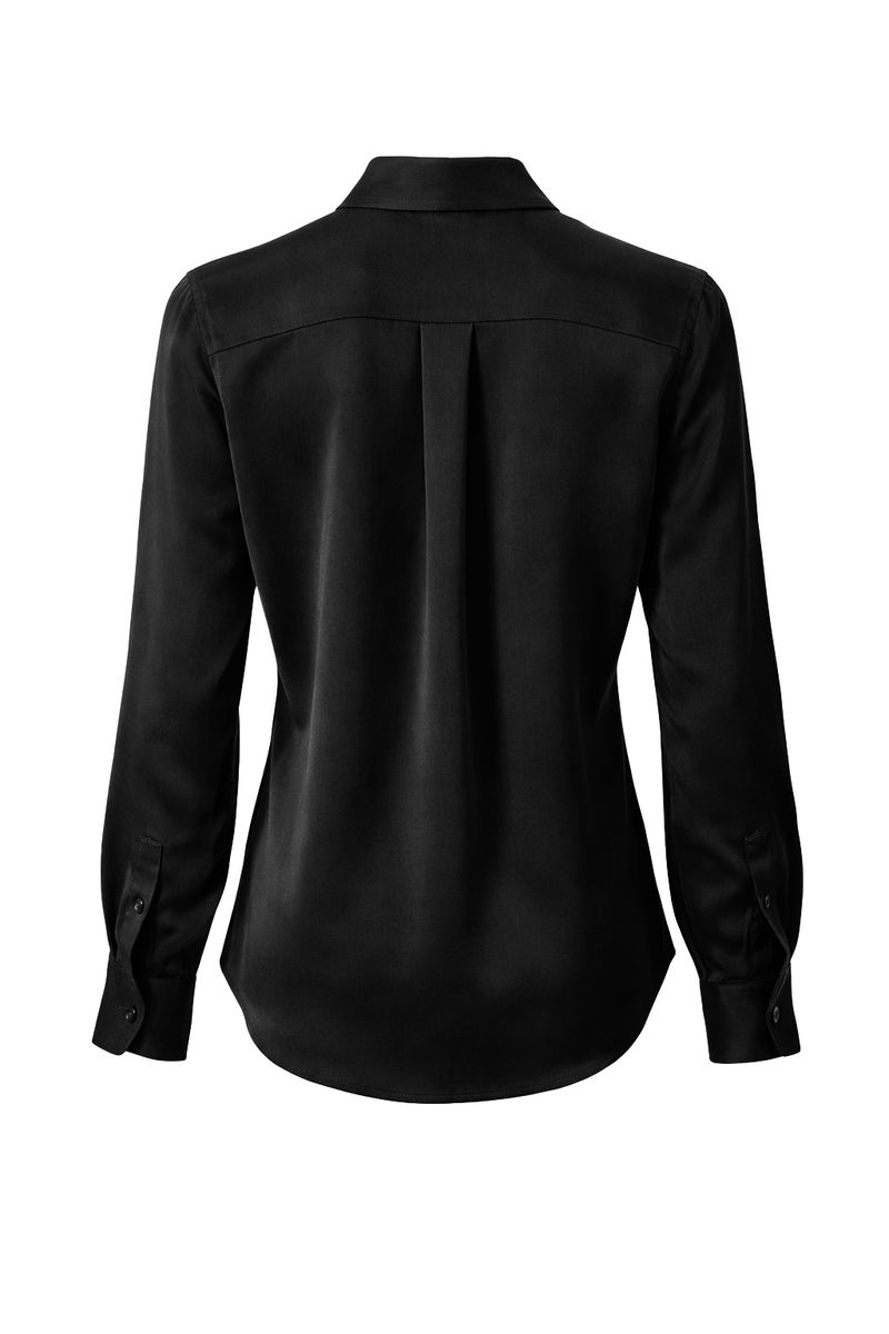 Amuse Silkebluse Classic 198BlackAW26
