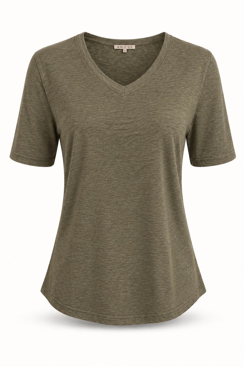 Amuse Topp Frederikke 938OliveSS26