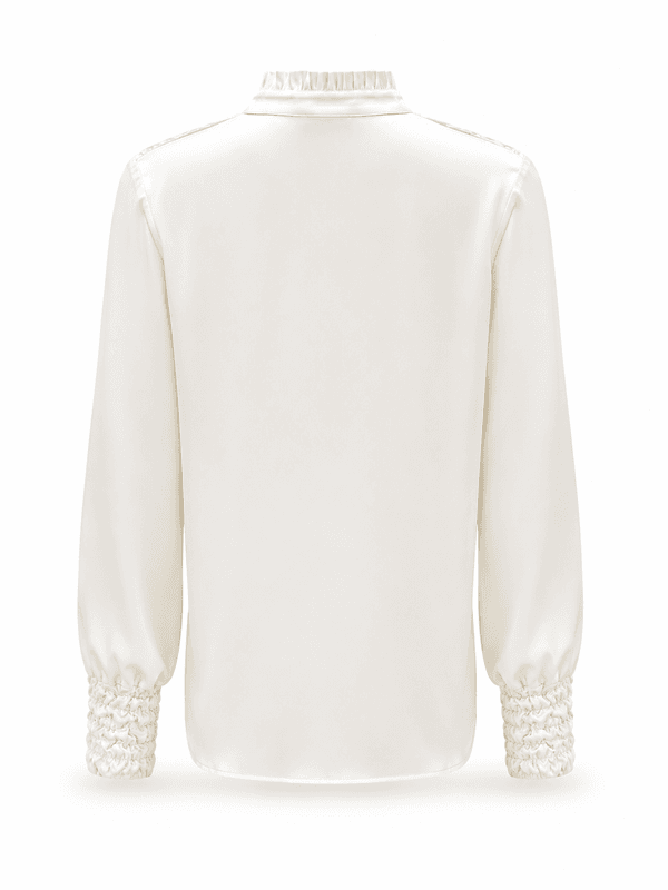Amuse Silkebluse Ingelin OffwhiteXM25